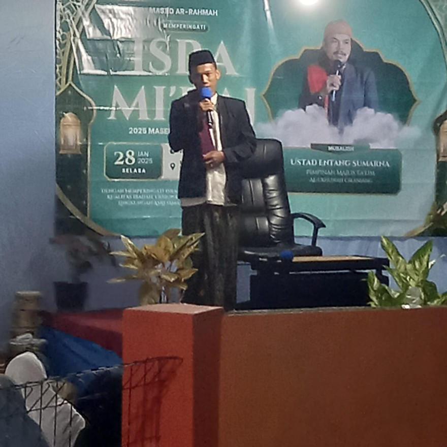 Peringatan Isra  Mi raj di Lingkungan Masyarakat